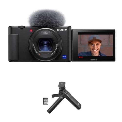 Sony Vlog Camera ZV-1 20.1MP μαζί με λαβή λήψης GP-VPT2BT