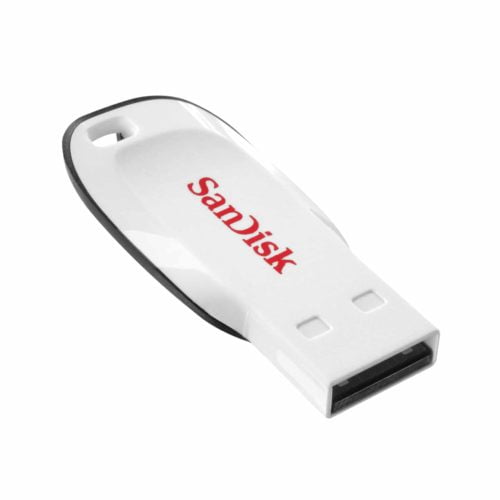 SanDisk USB 2.0 Cruzer Blade 16GB White
