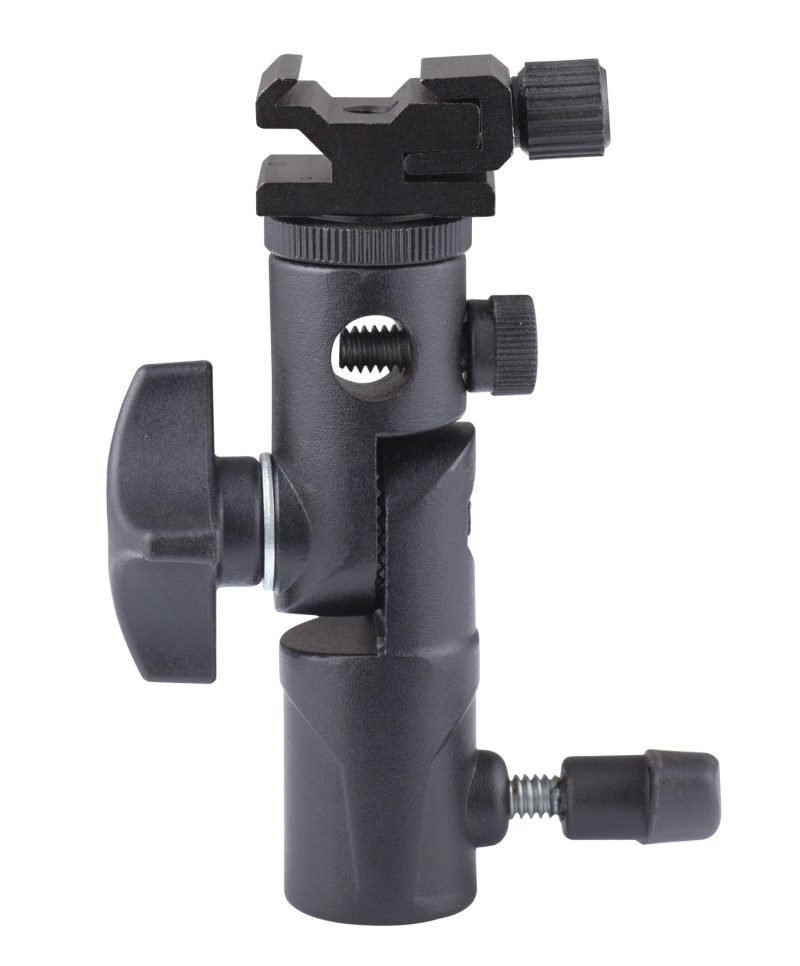 E-Image U02 - Heavy Duty Βάση στήριξης Flash/LED σε Stand με hotshoe