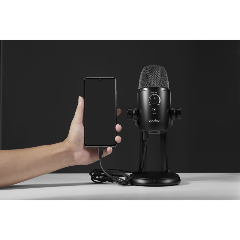 Godox UMic82 - Multi-Pattern USB Πυκνωτικό Μικρόφωνο - Image 5