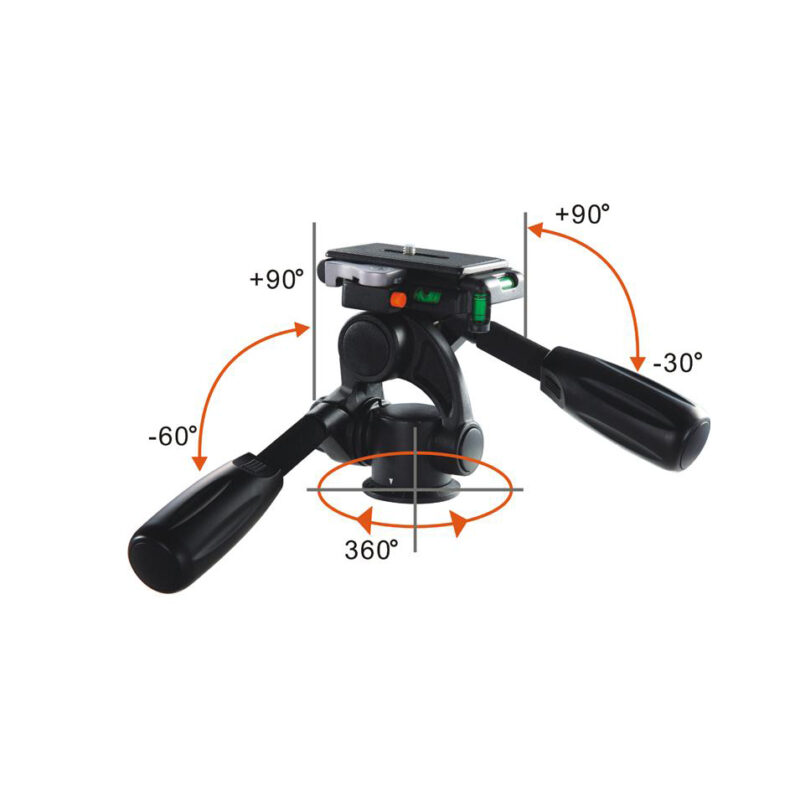 Vanguard Alta Pro 263AP - Τρίποδο Αλουμινίου με κολώνα Multi-Angle και κεφαλή 3-Way PH-32 - Image 2