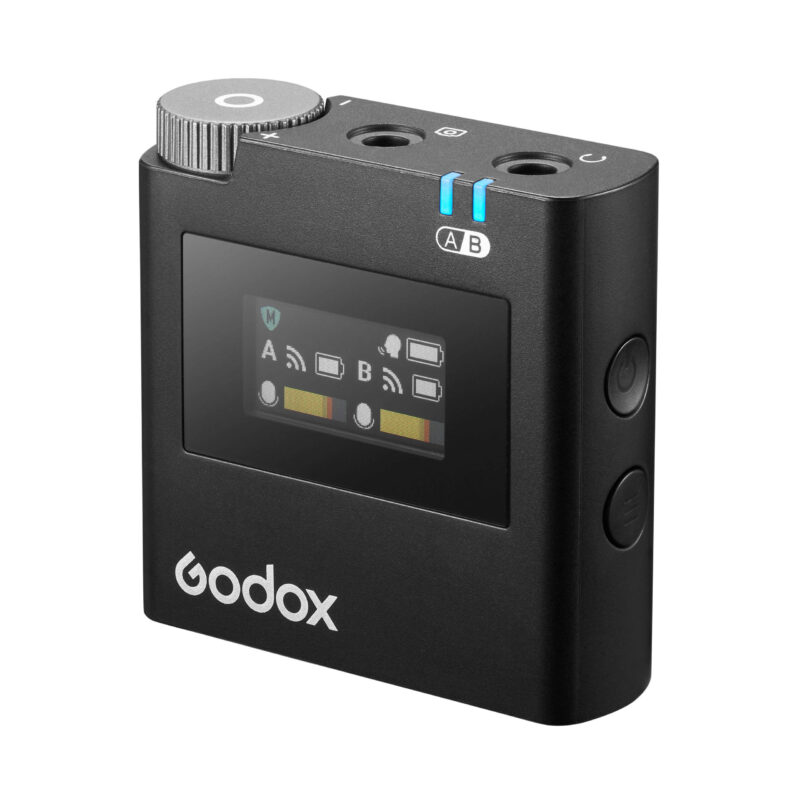 Godox Virso M2 - Ψηφιακό 2.4Ghz Σύστημα Ασύρματης Μετάδοσης Ήχου (2Tx + 1Rx) - Image 4