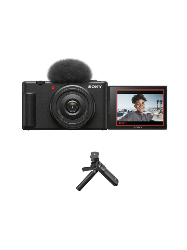 Sony Vlog Camera ZV-1F 20.1MP LCD 3'' Video 4K UHD Μαύρη