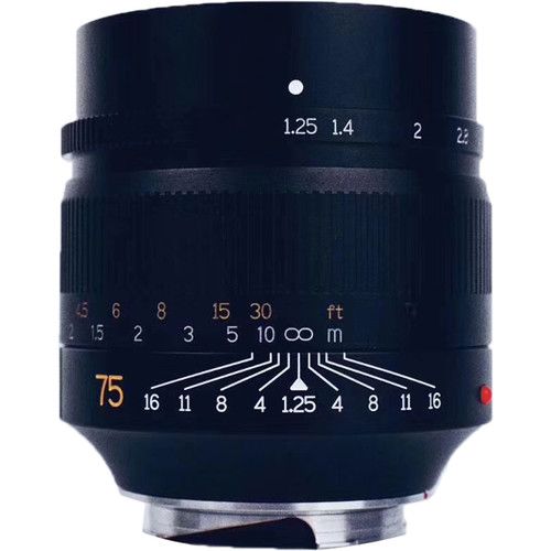 7artisans Photoelectric 75mm f/1.25 Lens For Leica M