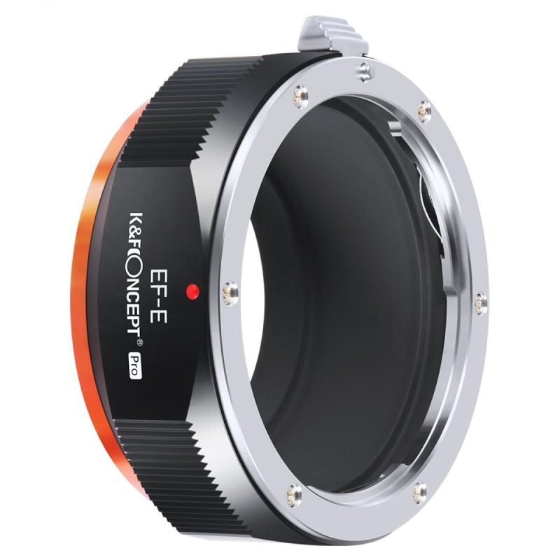 K&F Concept M12105 EOS-NEX PRO Anti-reflection Coating Lens Adapter (Orange) KF06.437