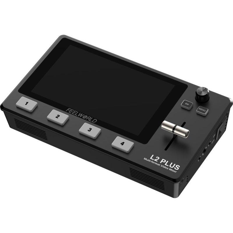 FeelWorld L2 Plus HDMI Live Stream Switcher With Built-In 5.5" LCD Monitor - Image 2