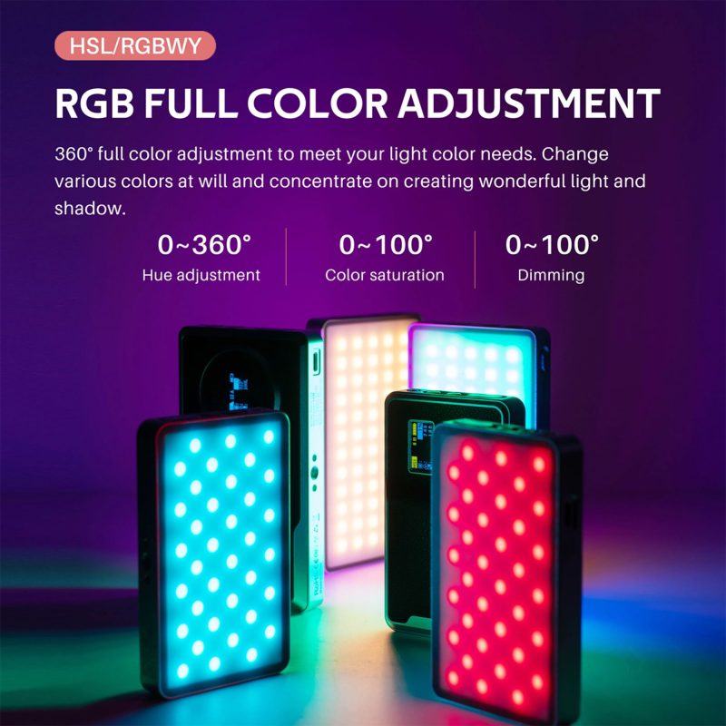 Viltrox Retro 08X Portable RGB Bi-Color LED Light - Image 2
