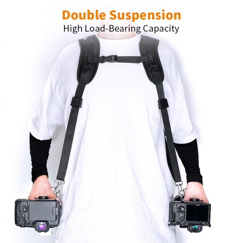 K&F Concept GW44.0002 Double Shoulder Camera Strap - Image 2