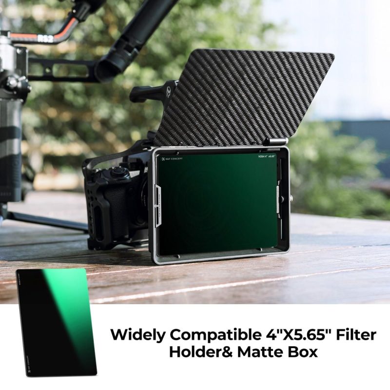 K&F Concept ND8 + ND64 Square Filter 4"x5.65" Compatible with Matte Box (SKU.2079) - Image 2