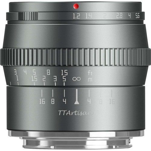 TTArtisan 50mm F1.2 APS-C Lens For MFT (Titanium)