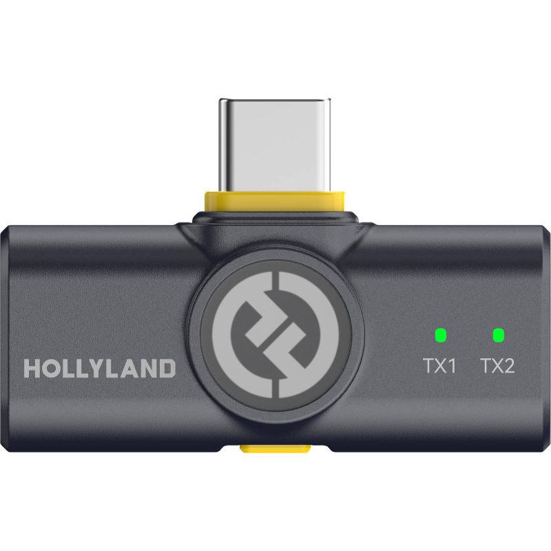 Hollyland LARK M2 USB-C Μαύρο – Ψηφιακό 2.4Ghz Σύστημα Ασύρματης Μετάδοσης Ήχου - Image 4