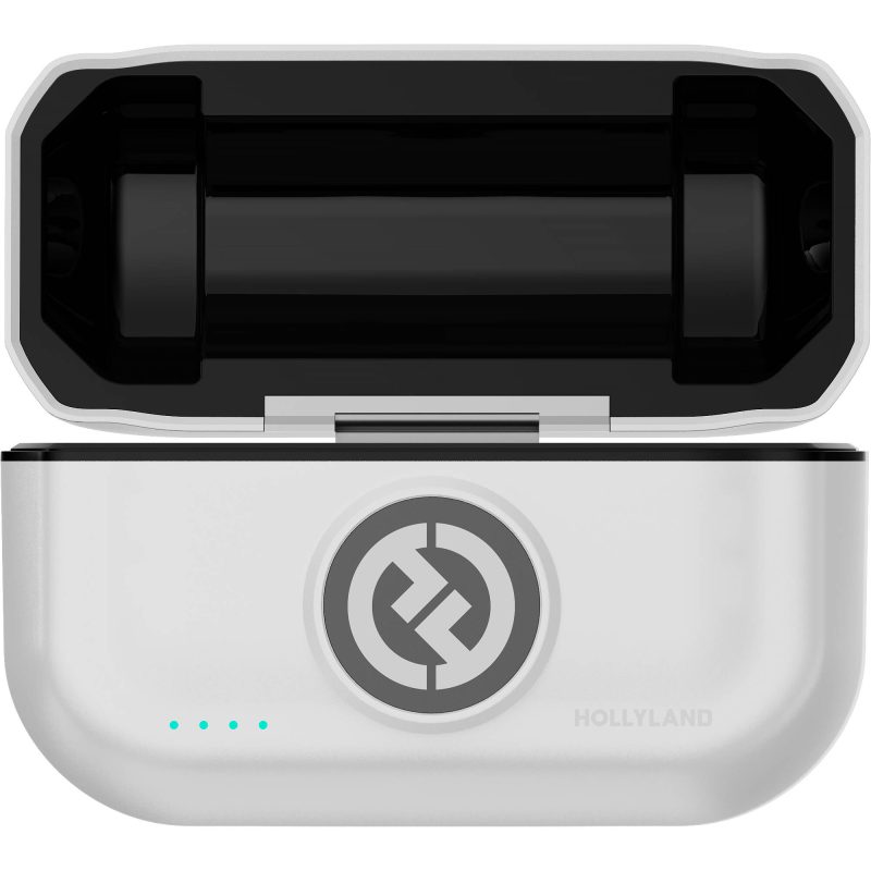 Hollyland LARK M2 USB-C Λευκό – Ψηφιακό 2.4Ghz Σύστημα Ασύρματης Μετάδοσης Ήχου - Image 4