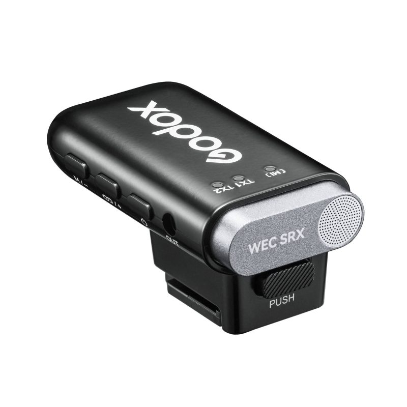 Godox WEC-S KIT 2 - Ψηφιακό 2.4Ghz Σύστημα Ασύρματης Μετάδοσης Ήχου (2Tx + 1Rx) για Sony Μηχανές - Image 2