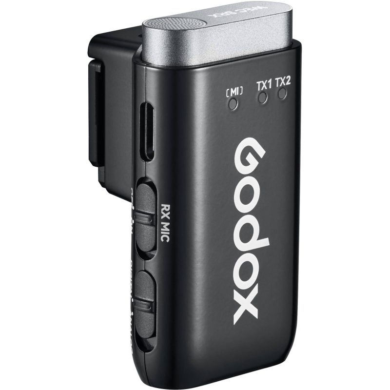 Godox WEC-S KIT 2 - Ψηφιακό 2.4Ghz Σύστημα Ασύρματης Μετάδοσης Ήχου (2Tx + 1Rx) για Sony Μηχανές - Image 3