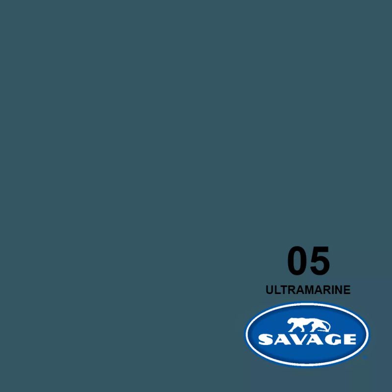 Savage 05-12 – Χάρτινο Φόντο 2.72x11m 5 Ultramarine - Image 2