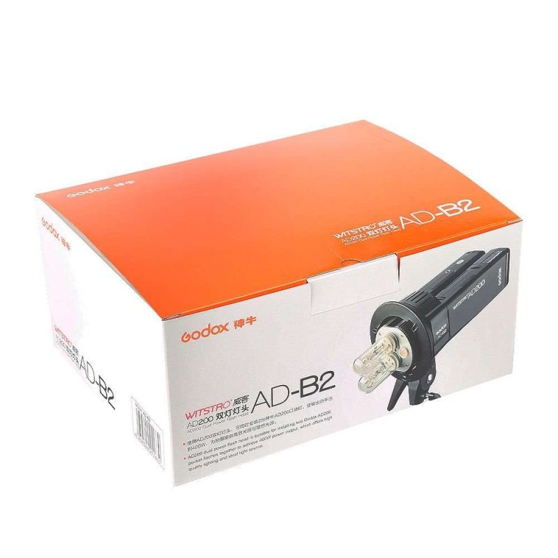 Godox ADB2 - Διπλή κεφαλή για AD200 - Image 6