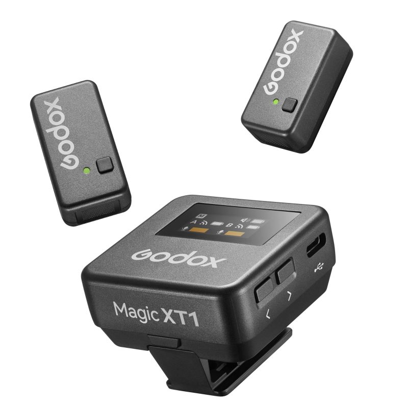 Godox Magic XT1 - Ψηφιακό 2.4Ghz Σύστημα Ασύρματης Μετάδοσης Ήχου (2Tx + 1Rx)