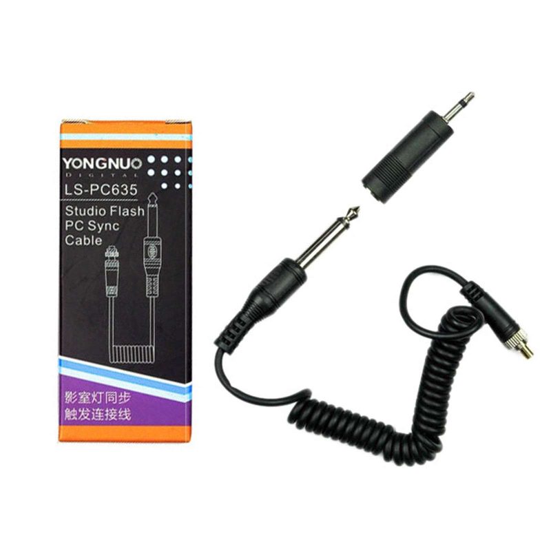 Yongnuo LS-PC635 - Καλώδιο σύνδεσης ραδιοσυχνοτήτων Yongnuo με Studio Flash - Image 2