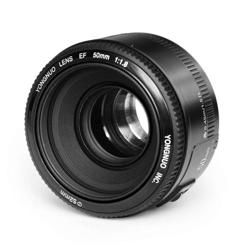 Yongnuo YN50 1,8II - Φακός Yongnuo 50mm f1.8 για Canon μηχανές - Image 2