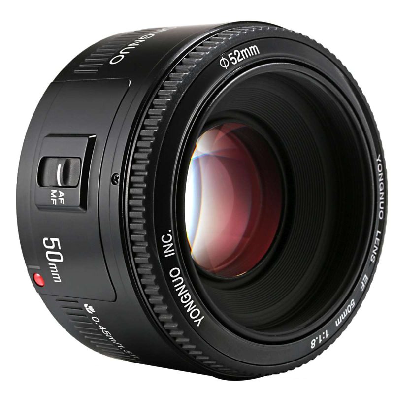 Yongnuo YN50 1,8II - Φακός Yongnuo 50mm f1.8 για Canon μηχανές - Image 4