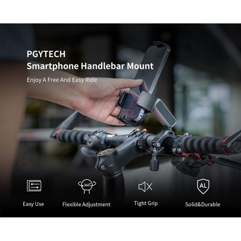 PGYTECH Βάση Στήριξης Τιμονιού / Καθρέπτη για Smartphones - Image 2