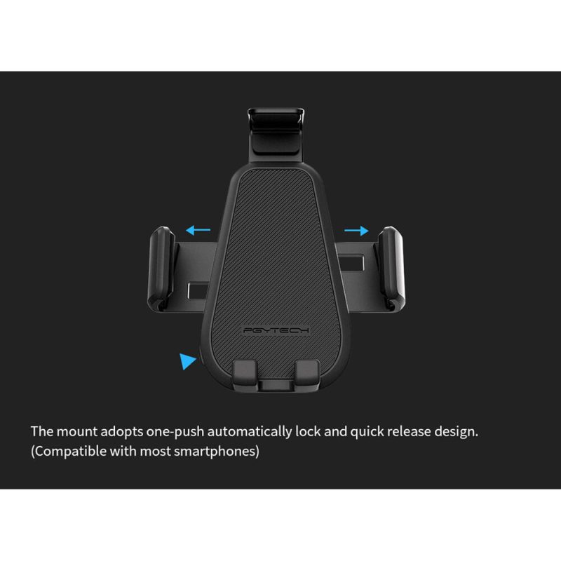 PGYTECH Βάση Στήριξης Τιμονιού / Καθρέπτη για Smartphones - Image 3