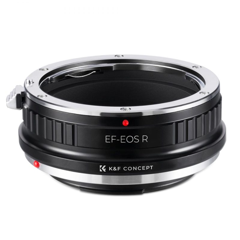 K&F Concept EF-EOS R Canon EF Lens to EOS R Camera Mount Adapter, Manual focus KF06.383