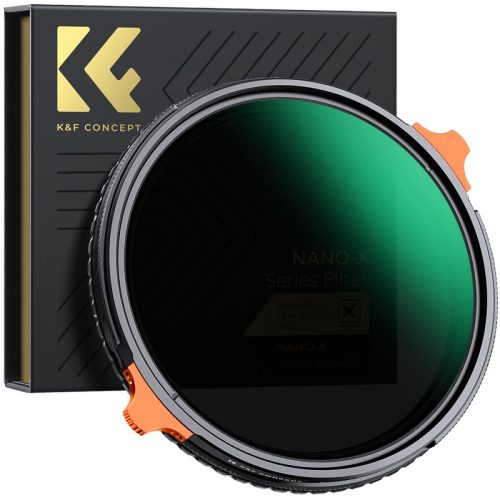 K&F Concept 77mm Nano-X Variable ND4-ND64 and Circular Polarizing Filter (KF01.1917)
