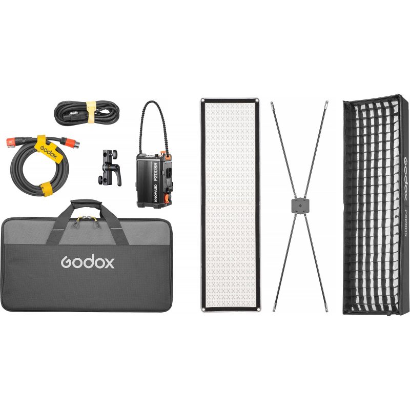 Godox F200SR - KNOWLED 250W RGB Flexible LED Light (35x120cm) - Image 6