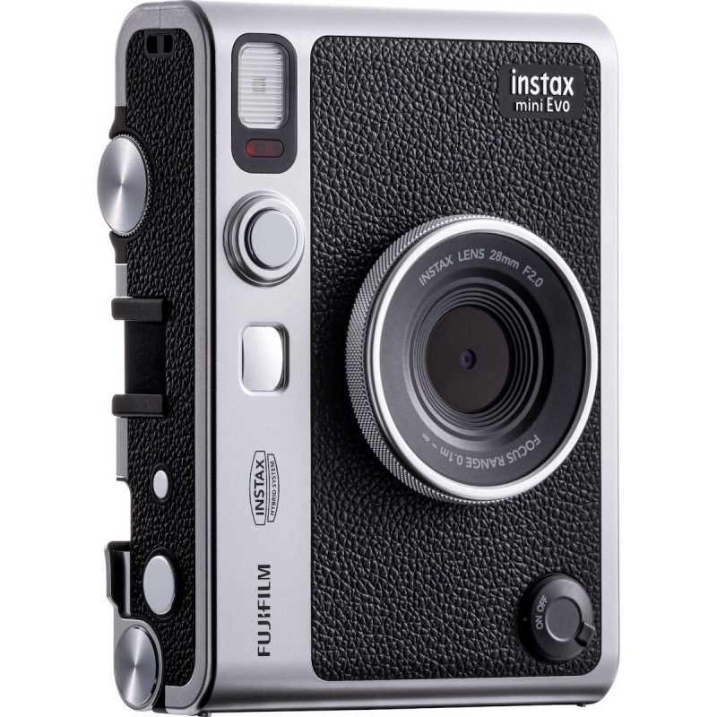 Fujifilm Instant Φωτογραφική Μηχανή Instax Mini Evo Black