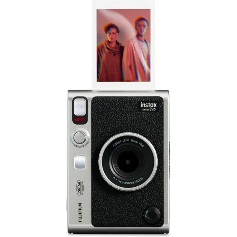 Fujifilm Instant Φωτογραφική Μηχανή Instax Mini Evo Black - Image 2