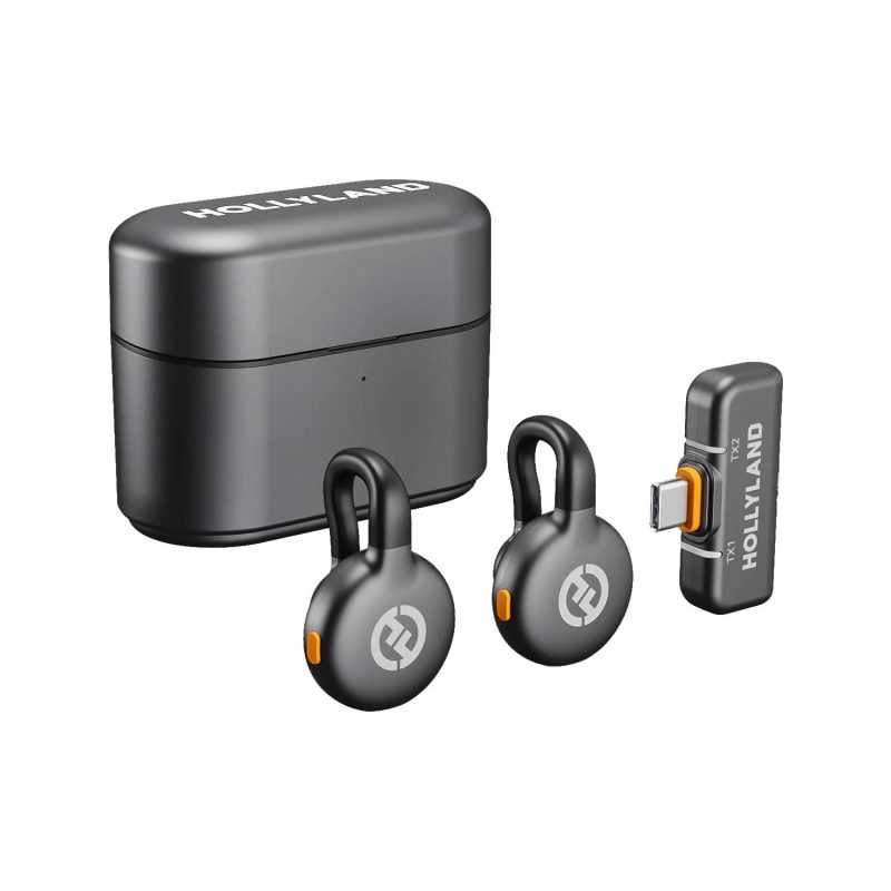 Hollyland LARK M2S USB-C – Ψηφιακό 2.4Ghz Σύστημα Ασύρματης Μετάδοσης Ήχου - Image 3