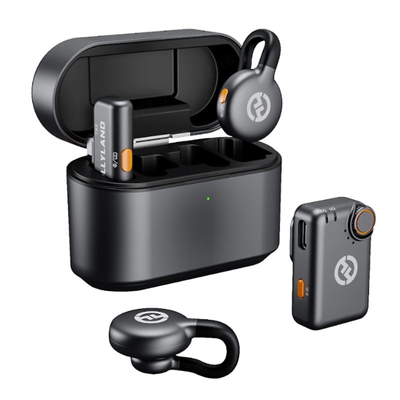 Hollyland LARK M2S Mini Combo – Ψηφιακό 2.4Ghz Σύστημα Ασύρματης Μετάδοσης Ήχου - Image 3
