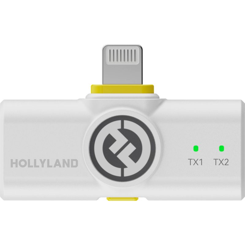 Hollyland LARK M2 Lightning Connector Λευκό – Ψηφιακό 2.4Ghz Σύστημα Ασύρματης Μετάδοσης Ήχου - Image 7