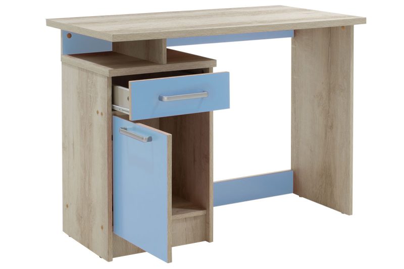 Γραφείο εργασίας Looney pakoworld χρώμα castillo-μπλε 100x55x75εκ - Image 3