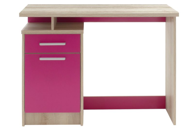 Γραφείο εργασίας Looney pakoworld χρώμα castillo-ροζ 100x55x75εκ - Image 4