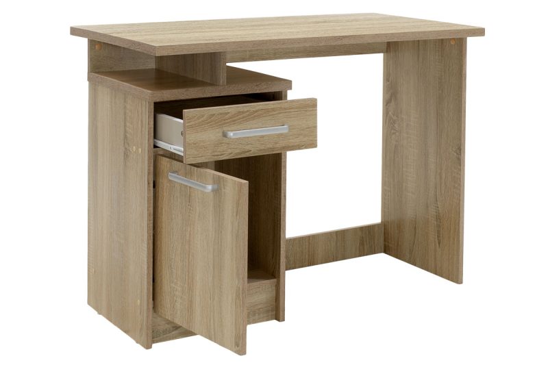 Γραφείο εργασίας Looney pakoworld χρώμα sonoma 100x55x75εκ - Image 3