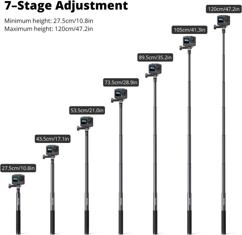 Akaso Selfie Stick 120cm - Image 2