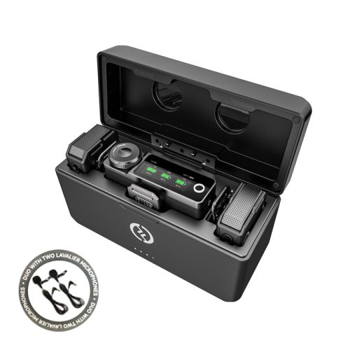 Hollyland LARK MAX Duo Kit – Ασύρματο μικρόφωνο (2TX + 1RX + 2 Lav Mic)