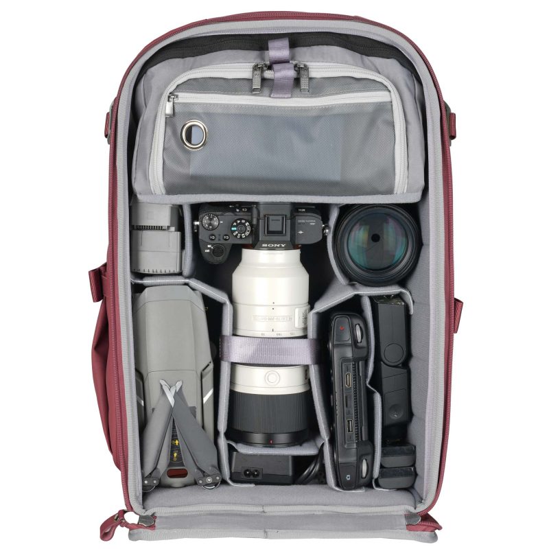 Vanguard VEO METRO B30L MG - Φωτογραφική Τσάντα Πλάτης Μπορντώ - Image 3