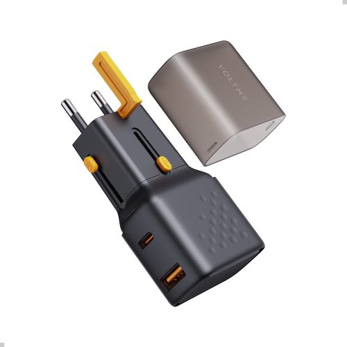 Voltme VITO Go EzTravel Travel Charger 35W (black) - Φορτιστής USB-C GaN 3.0