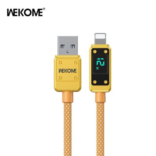 Καλώδιο Φόρτισης WK WDC-06 USB σε Lightning 1m Χρυσό