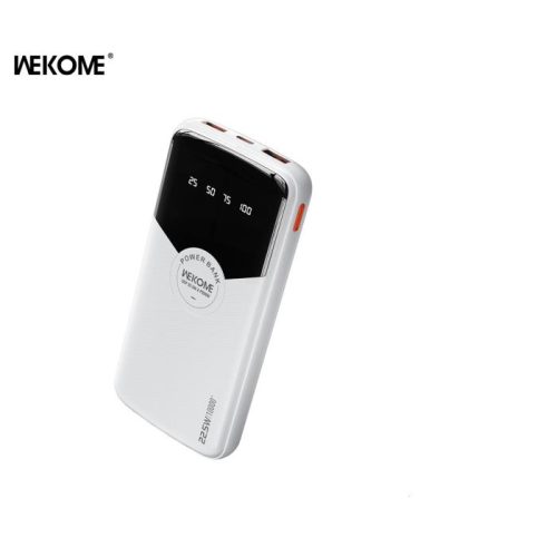 Power Bank 10000mAh PD 22,5W WK WP-43 2 Θέσεων Λευκό