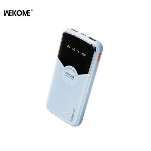 Power Bank 10000mAh PD 22,5W WK WP-43 2 Θέσεων Μπλέ
