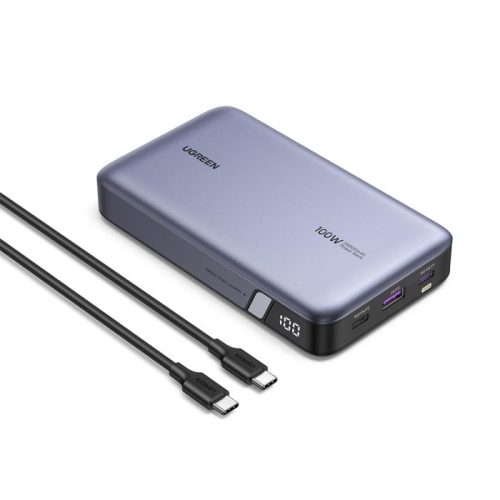 Power Bank 20000mAh PD 100W UGREEN PB720 25188 3 Θέσεων ,με καλώδιο USB-C 140W
