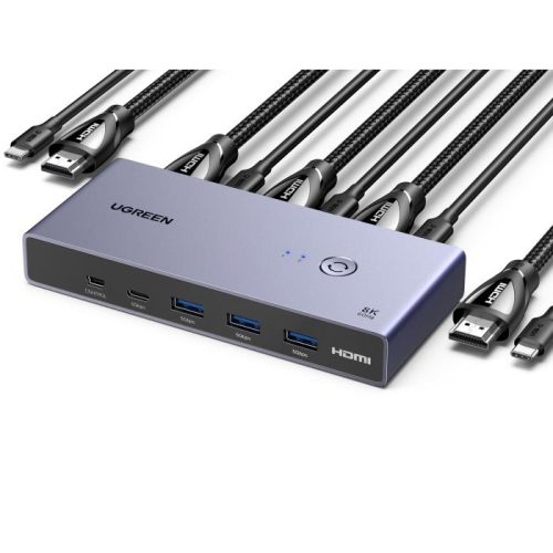 KVM Switch 2 θέσεων UGREEN 25961