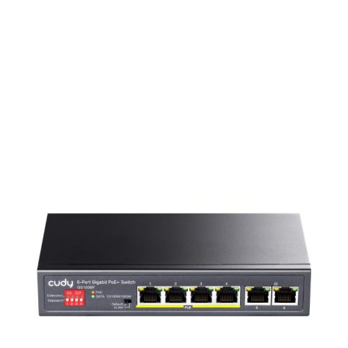 Switch 6 Θέσεων PoE Cudy GS1006P Gigabit