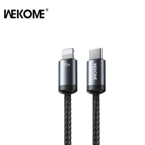 Καλώδιο Φόρτισης WK WDC-33 USB-C σε Lightning PD 35W 1m Μαύρο