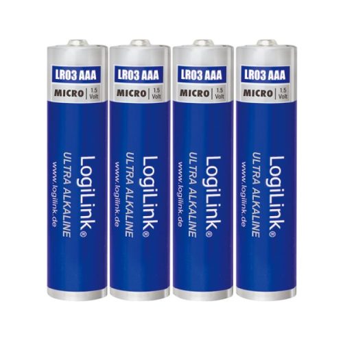 Μπαταρίες Αλκαλικές AAA LogiLink LR03B4 (4τμχ)