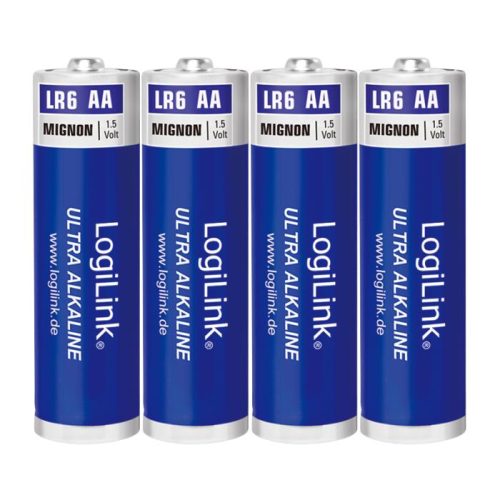 Μπαταρίες Αλκαλικές AA LogiLink LR6B4 (4τμχ)